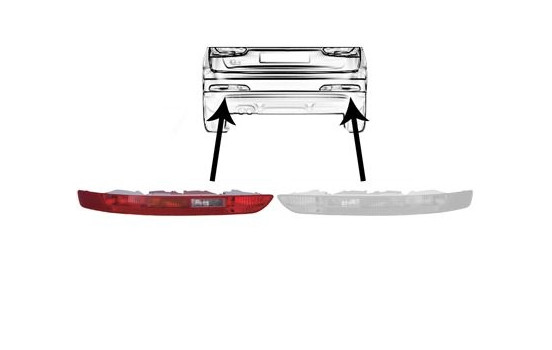 Rear light 0370929 Van Wezel