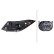 Rear light 2SK 013 102-081 Hella, Thumbnail 2