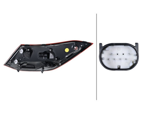 Rear light 2SK 013 102-101 Hella, Image 2
