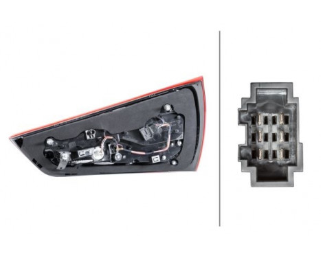 Rear light Audi A1 14- li led 2SK 011 735-051 Hella, Image 2