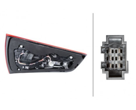 Rear light Audi A1 14- re led 2SK 011 735-061 Hella, Image 2