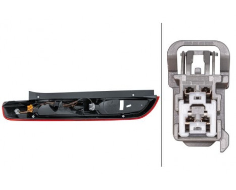 Rear light Ford Focus II 08- re led 2SD 354 816-021 Hella, Image 2