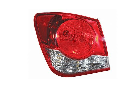 rear light glass outside left 0820931 Van Wezel