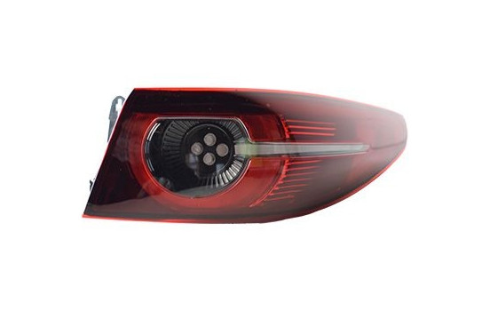 REAR LIGHT GLASS RIGHT 2706936 Van Wezel