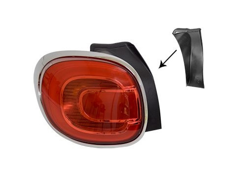 Rear light left 1609921 Van Wezel