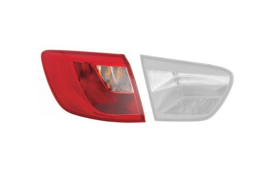 Rear light left 4923931 Van Wezel