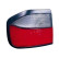 Rear light left 4D. RED/WHITE 3347933 Van Wezel, Thumbnail 2