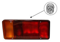 Rear light left from year 2000 Chassis-Cab 2813925 Van Wezel