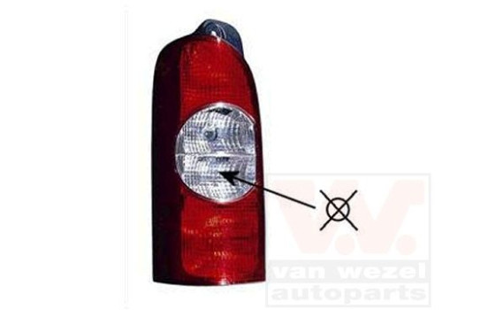 Rear light left from year of construction 2005+ 4387933 Van Wezel, Image 2