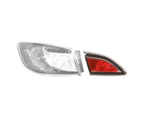 Rear light left inside 4-door (FOG LIGHT) 2738933 Van Wezel, Image 2
