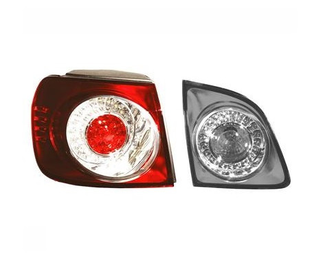 Rear light left LED Outside FROM 2009 5887921 Van Wezel
