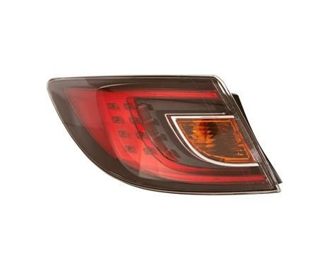 Rear light left outer 4/5 D Red 2756931 Van Wezel, Image 2