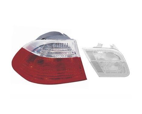 Rear light left outer COUPE INDICATOR WHITE (not for Cabrio) 0647935 Van Wezel