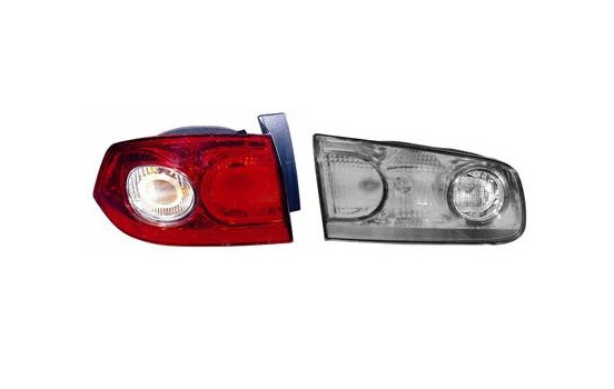 Rear light left outside 5-door 4349931 Van Wezel