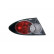 Rear light left outside from year 2006+ 4.5-door Chrome 2755931 Van Wezel, Thumbnail 2