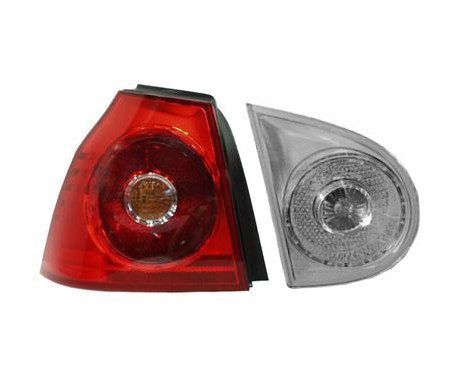 Rear light left outside including lamp holder 5894921 Van Wezel