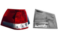 Rear light left outside + STATION White indicator 3769931 Van Wezel