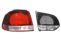Rear light left outside Type Hella BLACK 5869931 Van Wezel