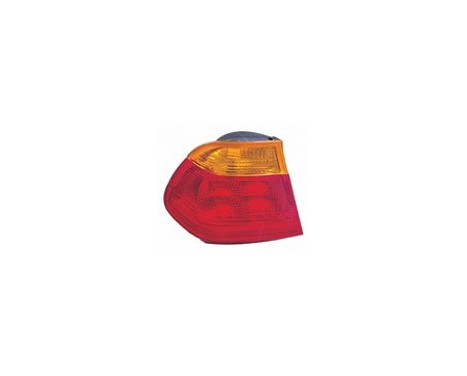 Rear light left outside up to model year 2002 SEDAN ORANGE 0646931 Van Wezel