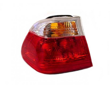Rear light left outside up to model year 2002 SEDAN WHITE 0646935 Van Wezel