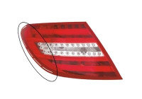 Rear light left SEDAN 3097931 Van Wezel