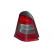 Rear light left until 2001 TURN LIGHT WHITE 3014933 Van Wezel