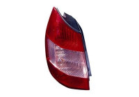 Rear light left until 2004 Red/Pink/Red 4328931 Van Wezel
