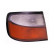 Rear light left until 5th month 1999 4-door WHITE/RED 3348931 Van Wezel