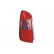 Rear light left up to year of manufacture 9th month 2007 1780931 Van Wezel