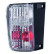 Rear light left with fog light 4394929 Van Wezel