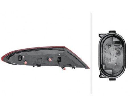 Rear light Mercedes C (A_C205) 15- rebui led 2SD 011 786-281 Hella, Image 2