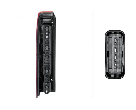 Rear light Nissan/Opel/Renault re 2VA 010 110-061 Hella, Image 2