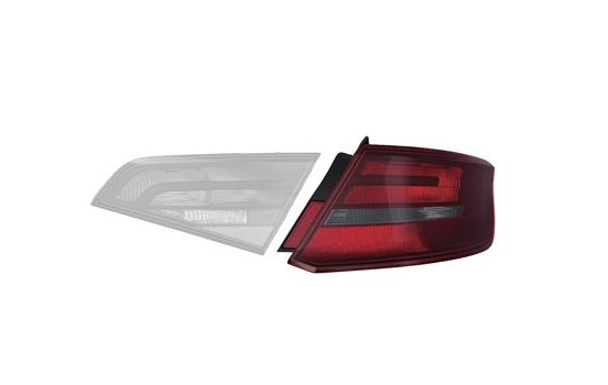 Rear light right 0336932 Van Wezel