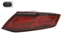 Rear light right 0387922 Van Wezel