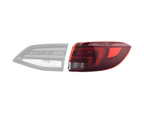 Rear light right 3811926 Van Wezel