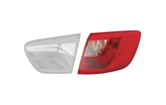 Rear light right 4923932 Van Wezel