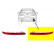 Rear light right in bumper 0381930 Van Wezel, Thumbnail 2