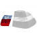 Rear light right inside from 9th month 2001 0649938 Van Wezel, Thumbnail 2