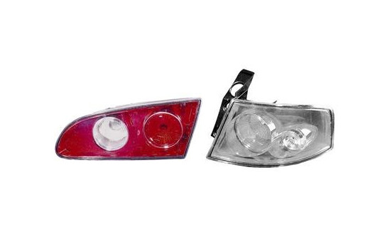 Rear light right INSIDE IBIZA Red Border LLD591 Magneti Marelli