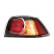 Rear light right outside BLACK 3232926 Van Wezel, Thumbnail 2