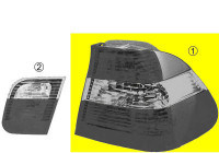 Rear light right outside from year of construction 2002 SEDAN ORANGE 0649932 Van Wezel