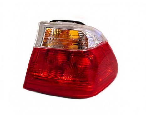 Rear light right outside up to model year 2002 SEDAN WHITE 0646936 Van Wezel