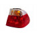 Rear light right outside up to model year 2002 SEDAN WHITE 0646936 Van Wezel