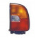 Rear light right until 8th month 1997 5375922 Van Wezel