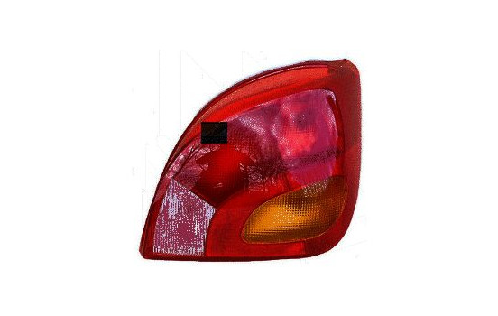 Rear light right with rear window light smoked 1830934 Van Wezel
