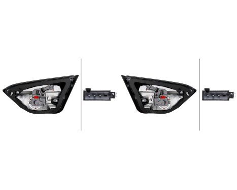 Rear light set SET_2TZ 015 694-131 Hella