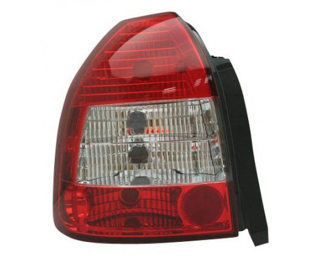 Rear light set suitable for Honda Civic HB 3-doors 1996-2001 - Red / Clear DL HOR36 AutoStyle