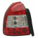 Rear light set suitable for Honda Civic HB 3-doors 1996-2001 - Red / Clear DL HOR36 AutoStyle