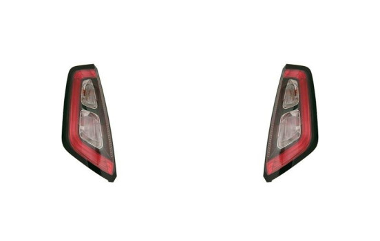 Rear light set