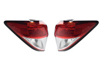 Rear light set